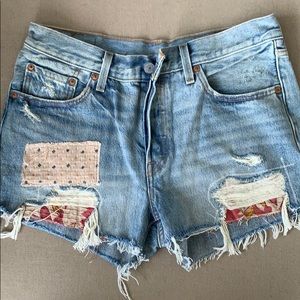 Jean shorts